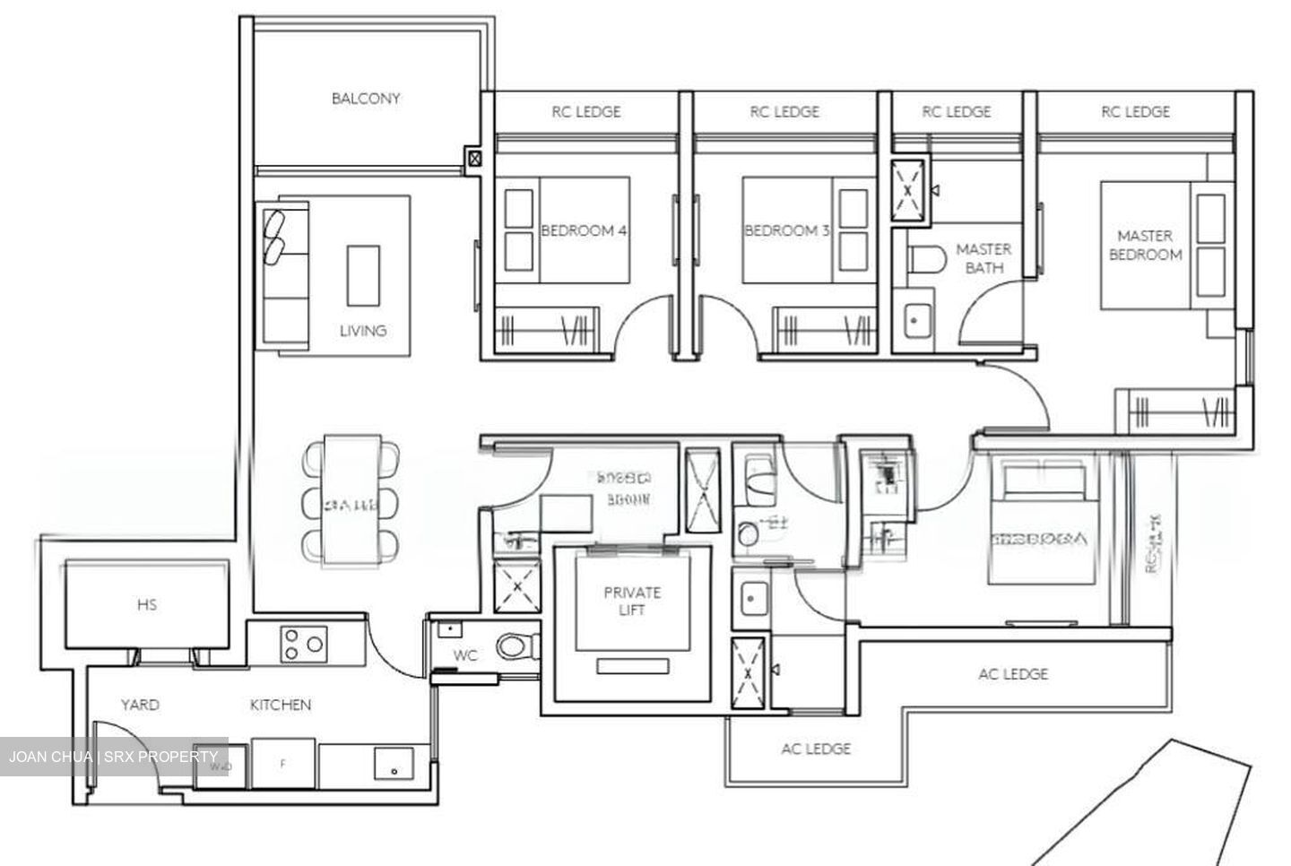 Amo Residence (D20), Apartment #513493161